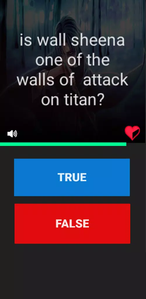 Schermata Attack on titan Trivia 1
