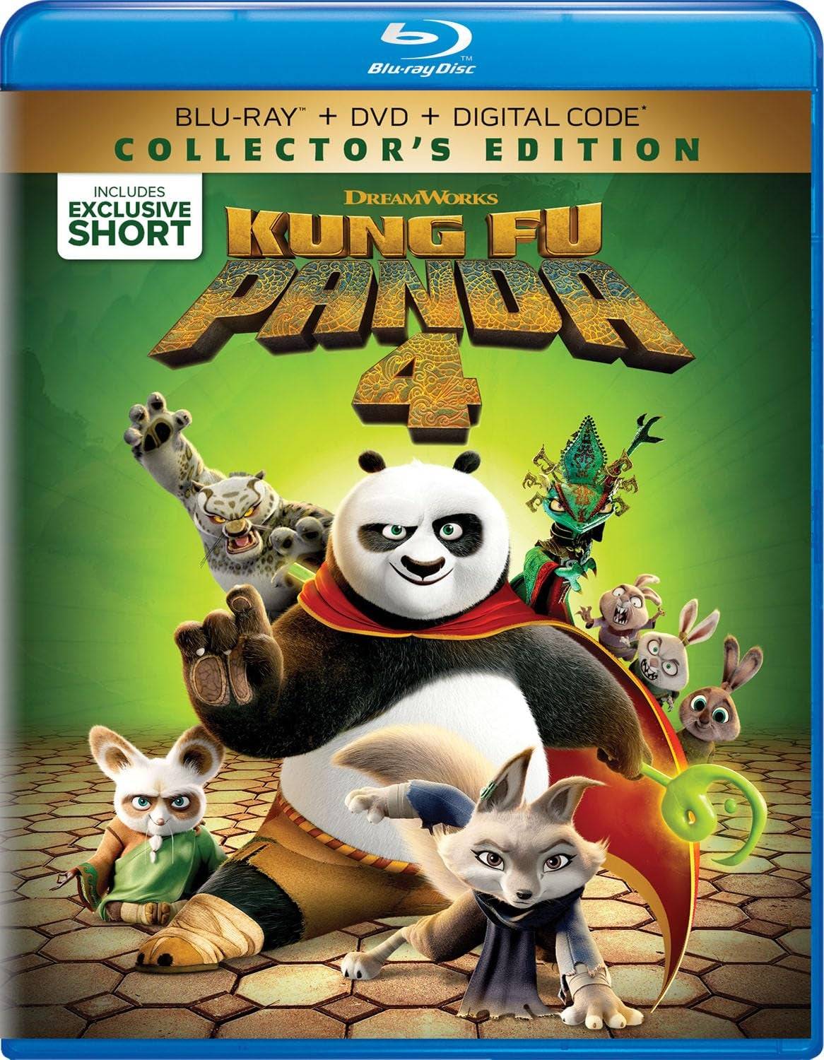 Kung Fu Panda 4 - Collector's Edition [Blu -ray + Digital]