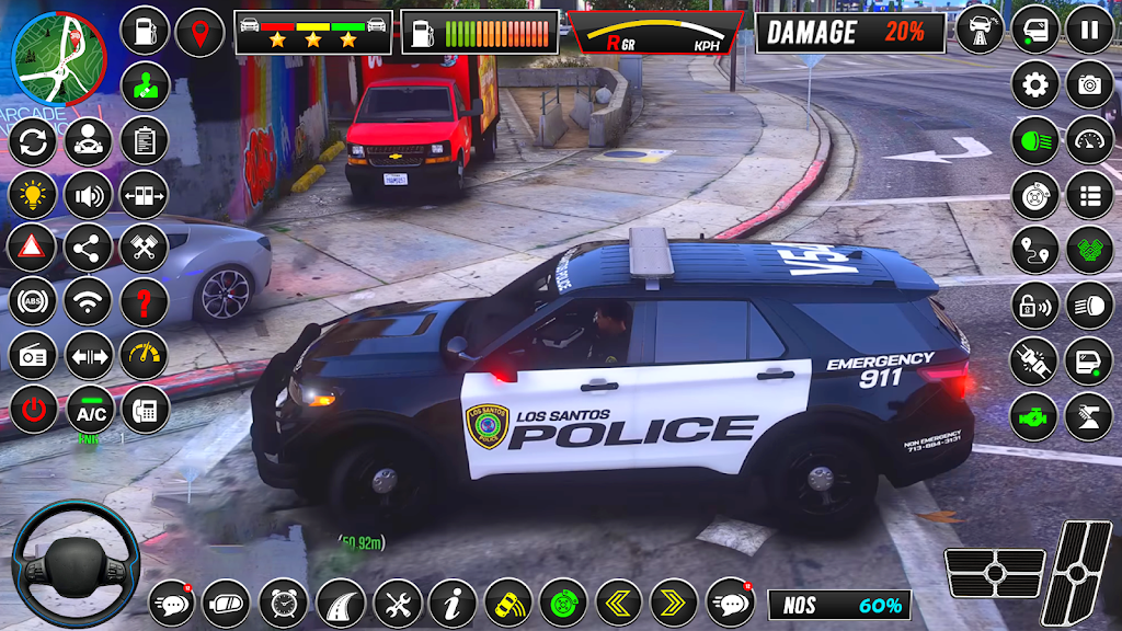 Police Car Chase: Car Games 3D Captura de tela 2