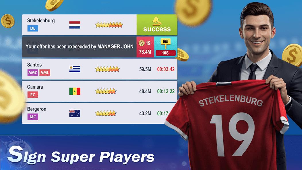 Top Football Manager 2024 Mod Captura de pantalla 3