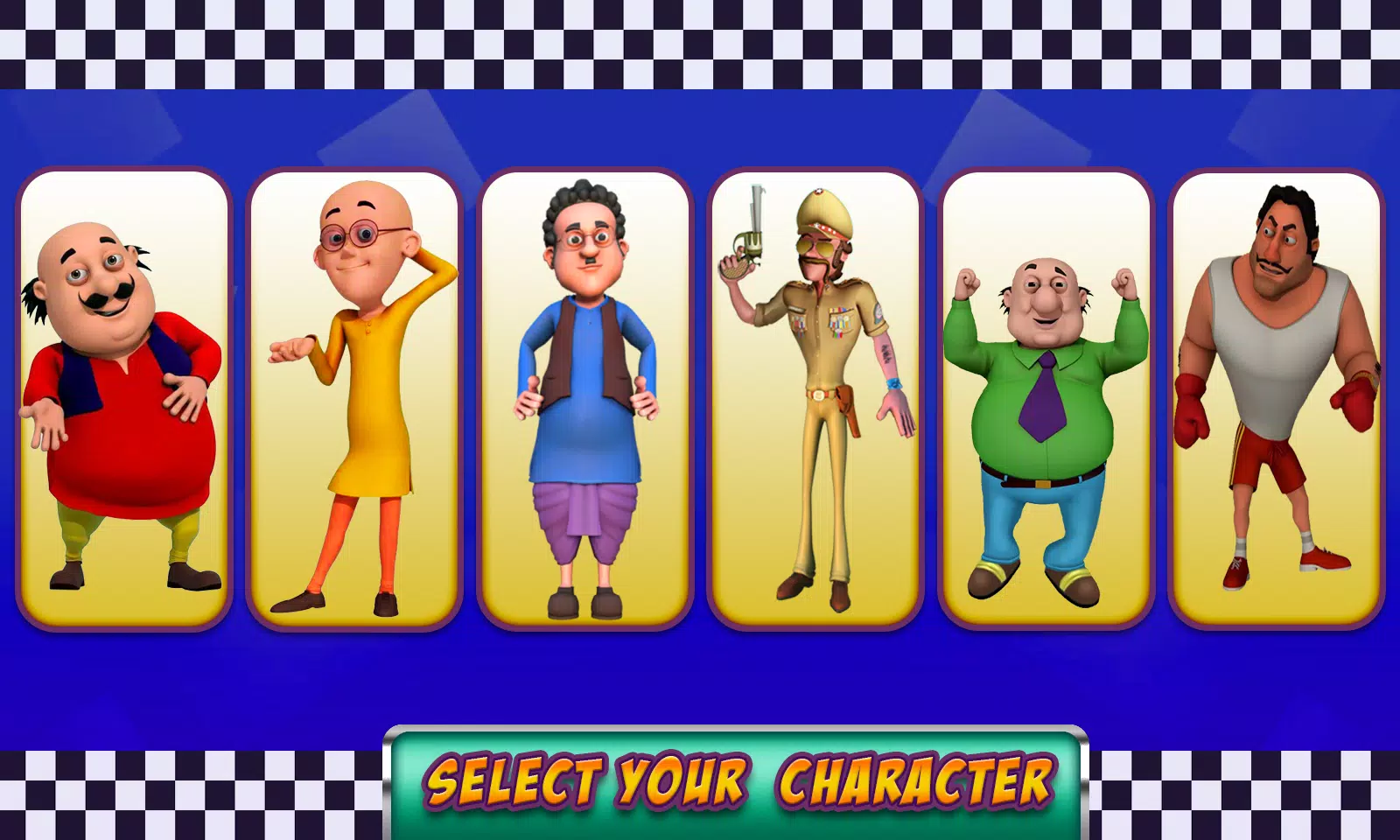 Motu Patlu Car Game 2 スクリーンショット 3
