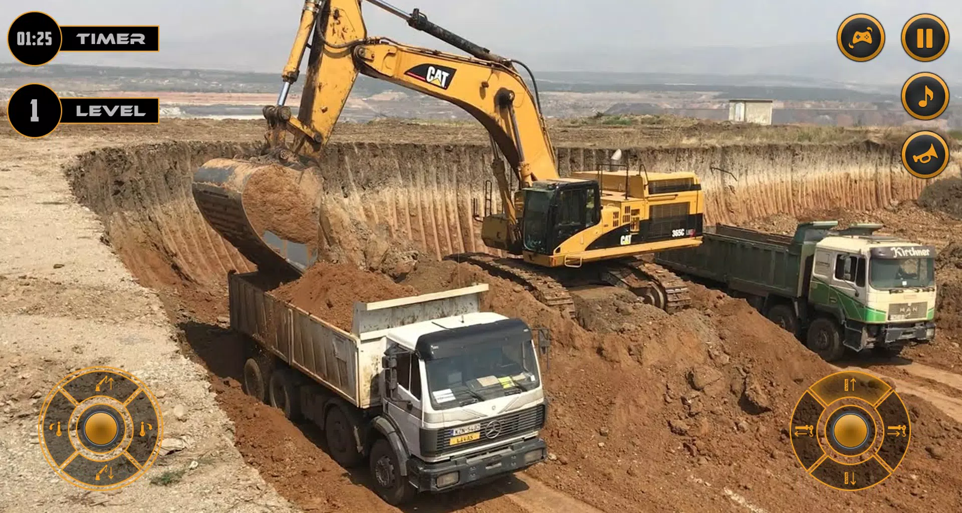 Real Excavator Simulator Games Tangkapan skrin 0