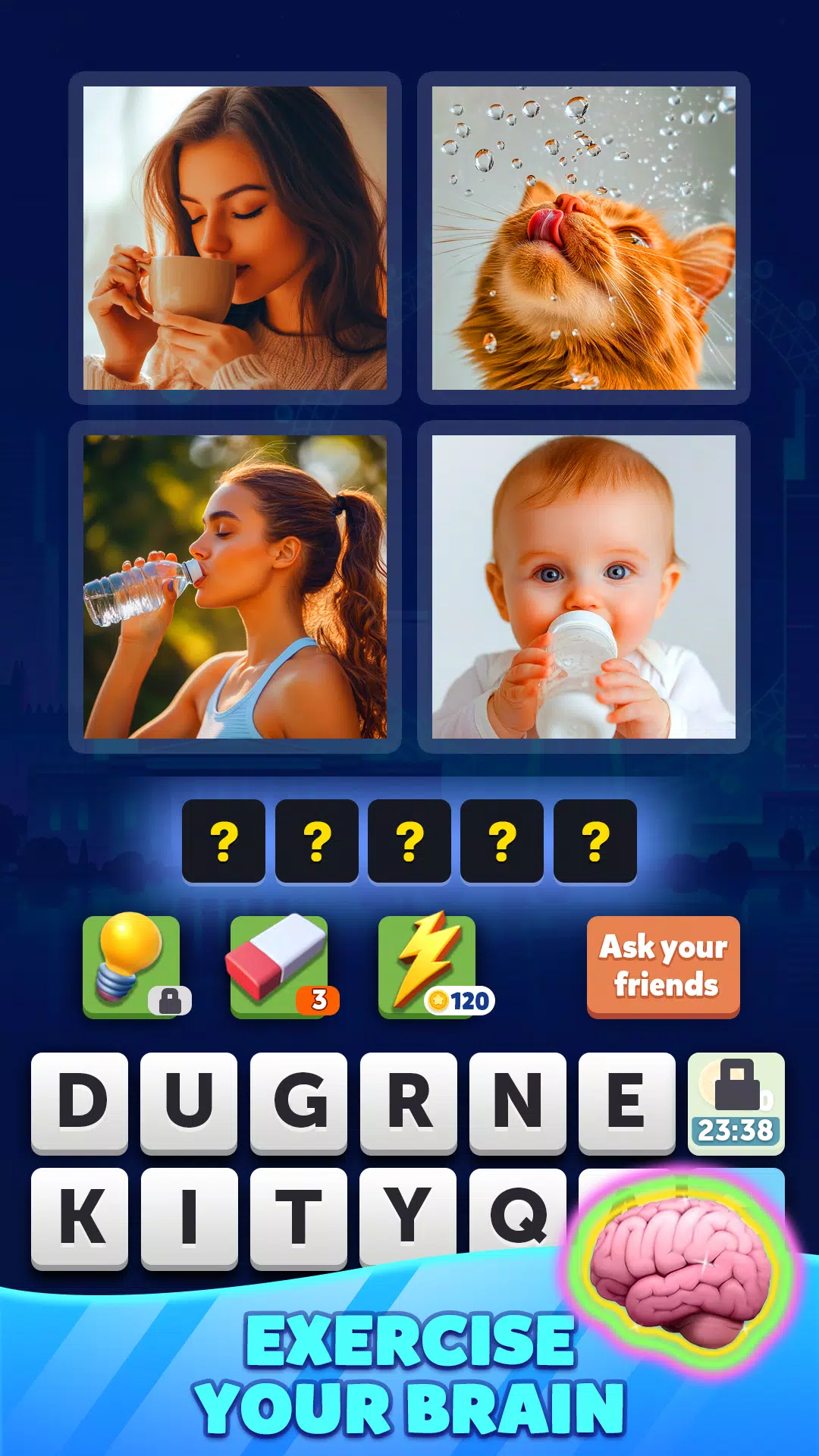 4 pics guess 1 word ภาพหน้าจอ 3