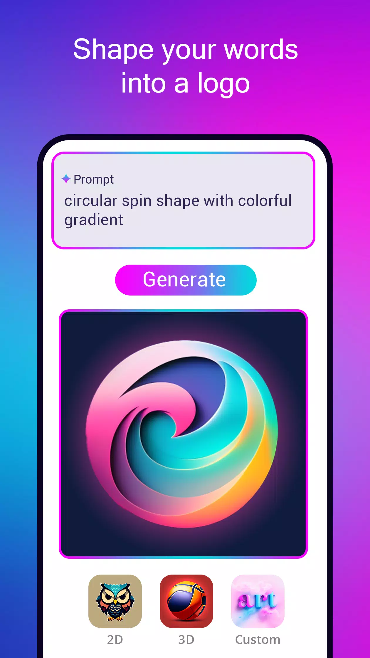 Logo maker AI Logo generator应用截图第1张