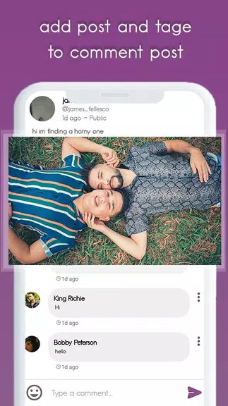 Gay Dating, Chat and Meet 스크린샷 2