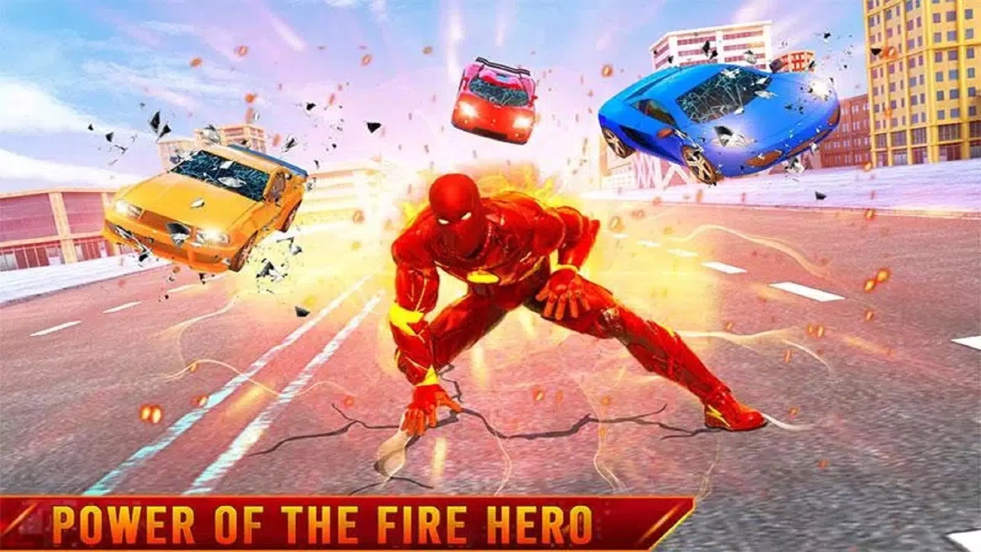 Fire Hero Robot Transform Game 스크린샷 2