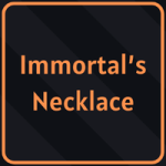 Immortals Halskette aus Ninja -Zeit