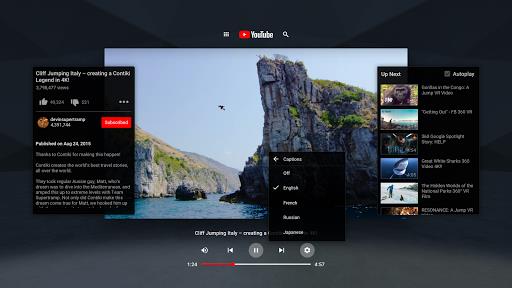 YouTube VR Capture d'écran 2