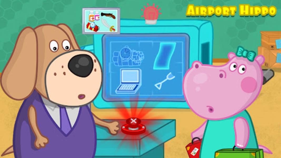 Hippo: Airport adventure Ảnh chụp màn hình 0