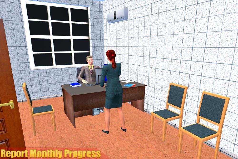 Virtual High School Teacher 3D Ekran Görüntüsü 3