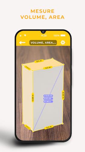 Ruler AR - Tape Measure App Скриншот 3