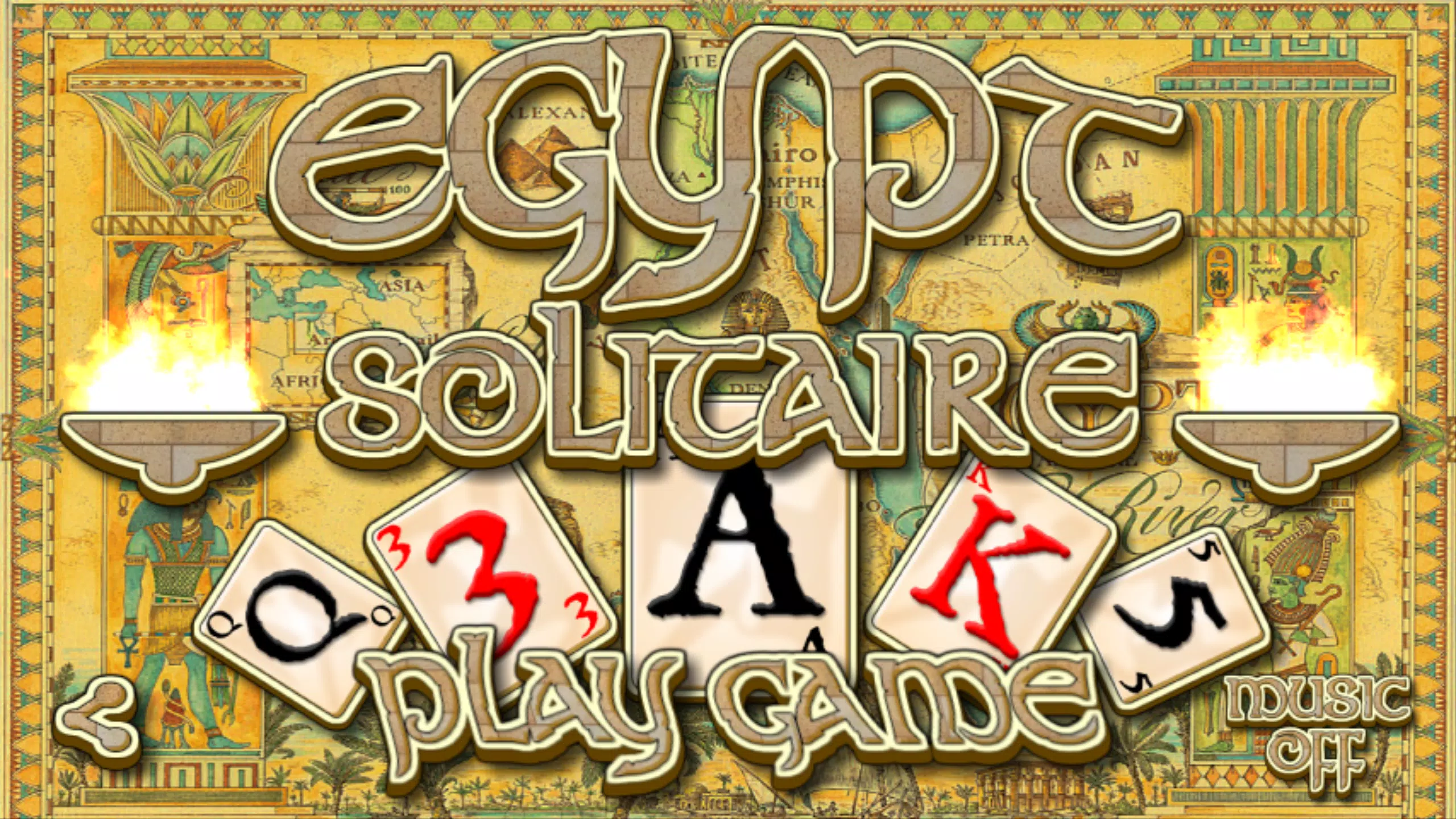 Egypt Solitaire Captura de pantalla 3