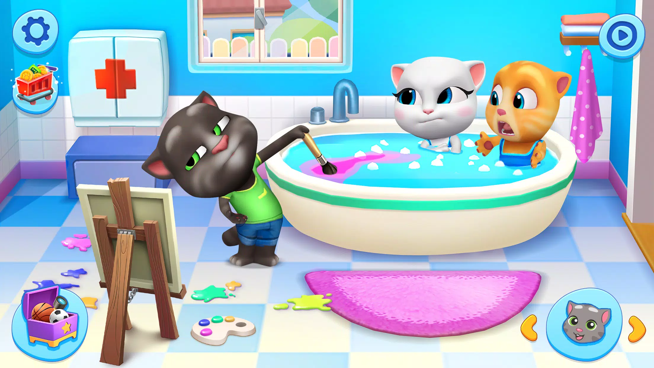 My Talking Tom Friends Скриншот 0