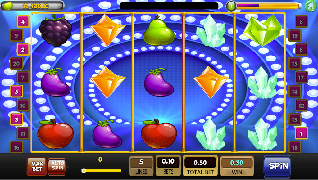 Royal Slot Style Machine Free Spins Pro Style Capture d'écran 2