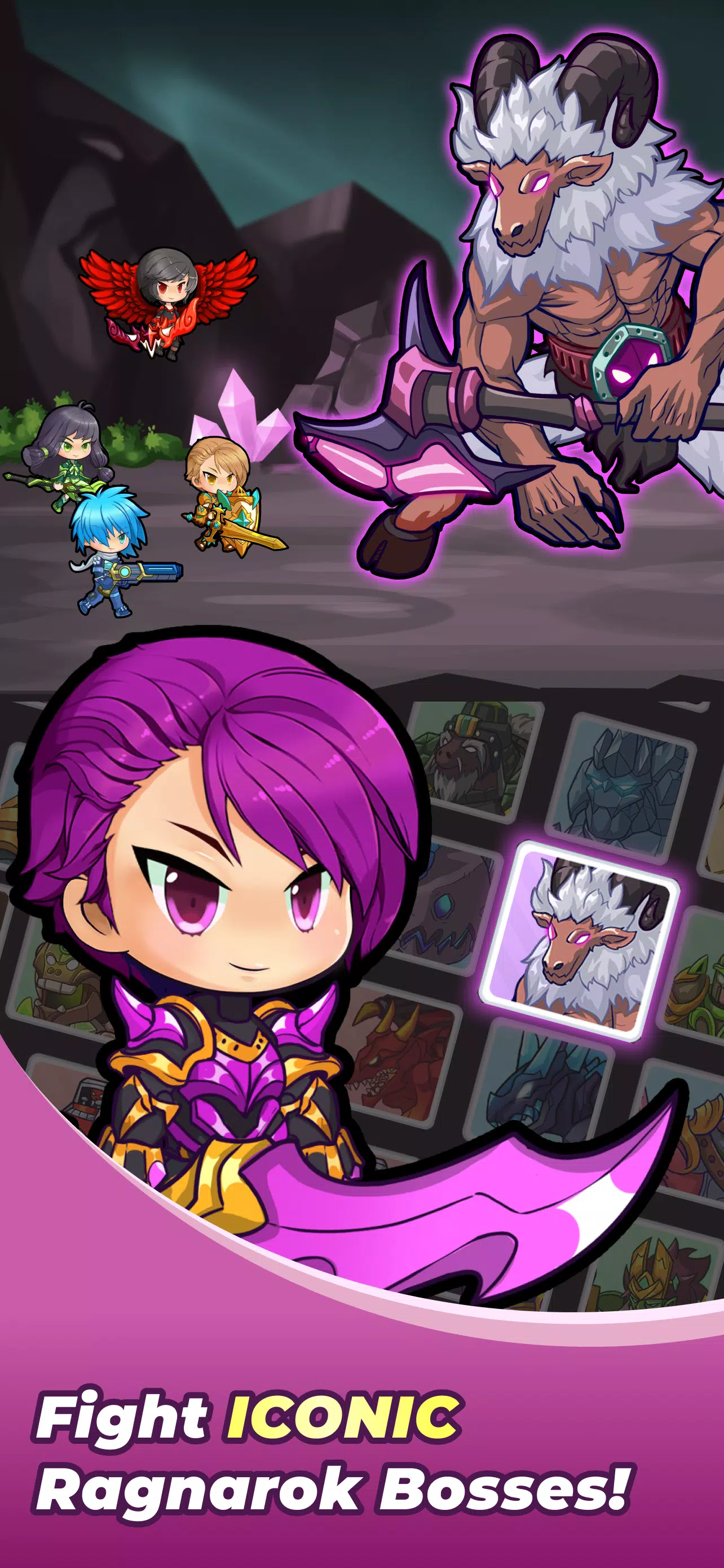 Midgard Heroes: Ragnarok Idle স্ক্রিনশট 3