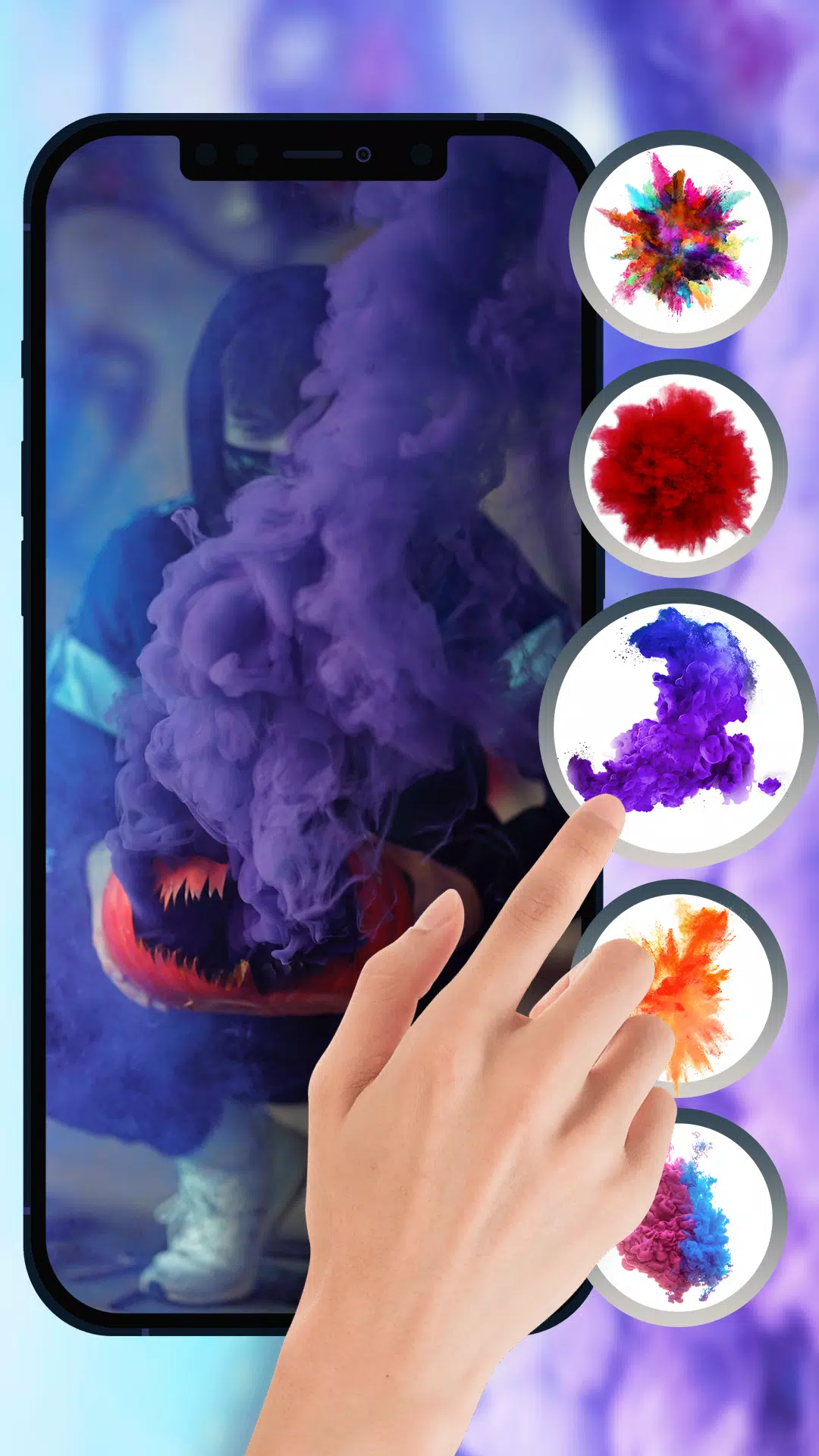 Smoke Filter Photo Editor ภาพหน้าจอ 0