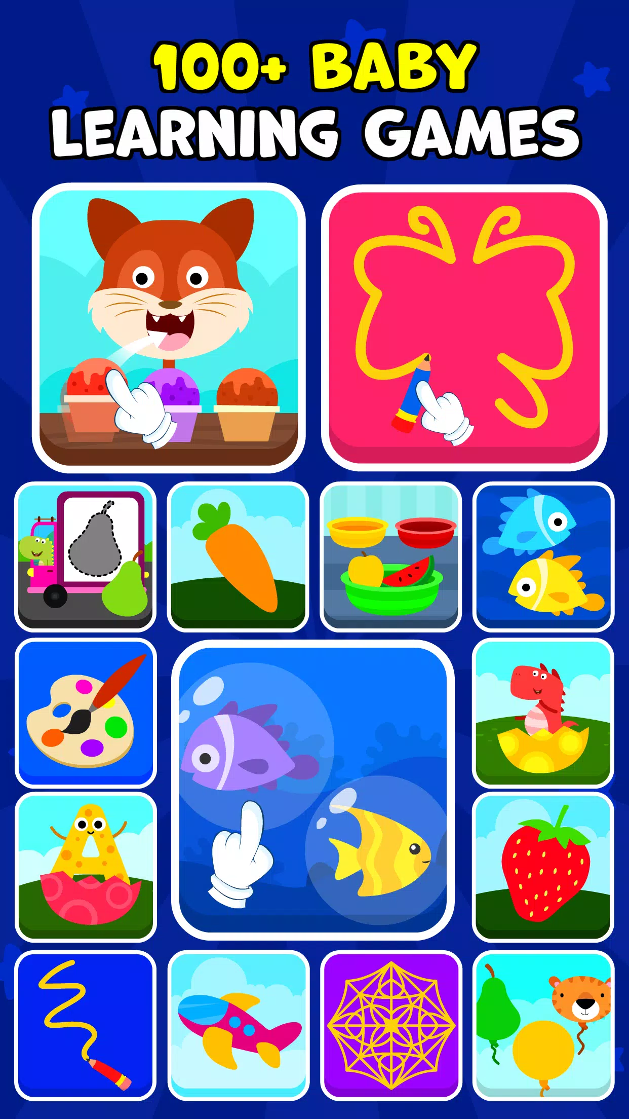 Baby Games: Phone For Kids App スクリーンショット 1