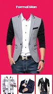 Smarty Men Jacket Photo Editor Screenshot 0