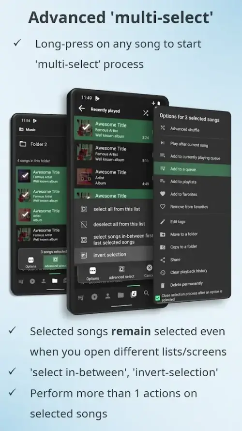 Musicolet Music Player ภาพหน้าจอ 3