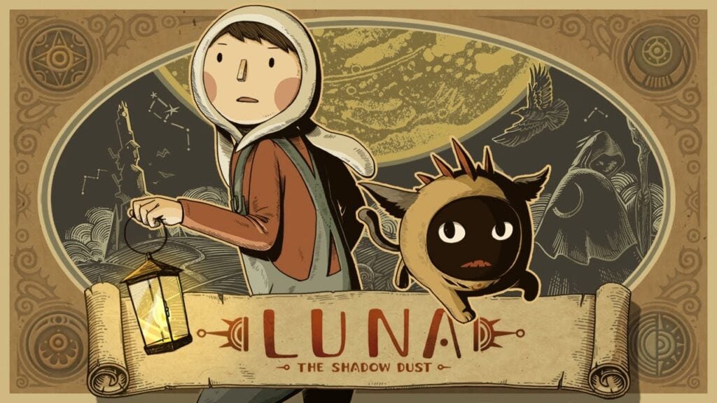 Luna: Schattenstaub, handanimiertes Puzzlespiel, startet auf Android