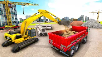 City Construction Truck Games Captura de tela 2