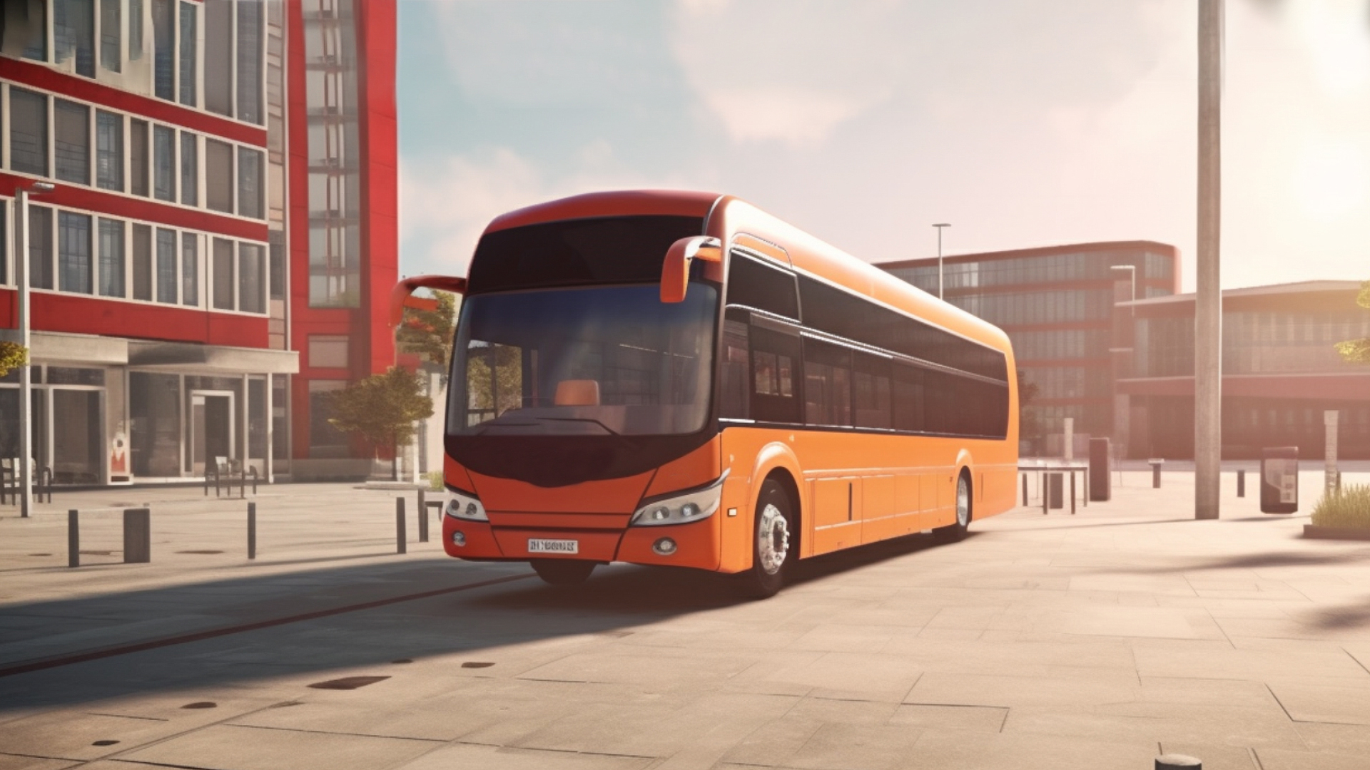 Schermata US Bus Simulator: 3D Bus Games 0