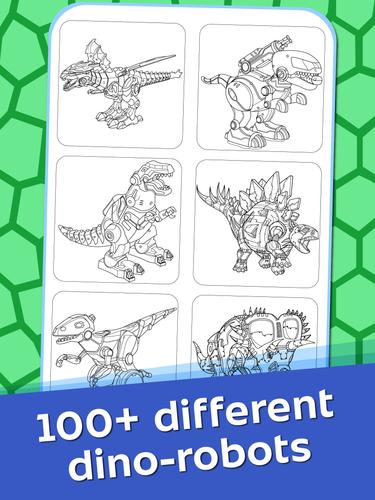 Dino Robots Coloring for Boys Screenshot 2