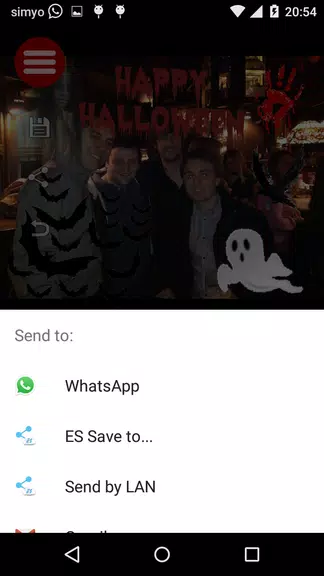 Halloween Photo stickers 스크린샷 3
