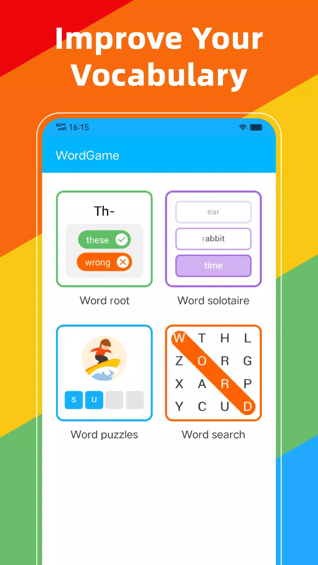 Word Puzzle Games Collection Captura de pantalla 0