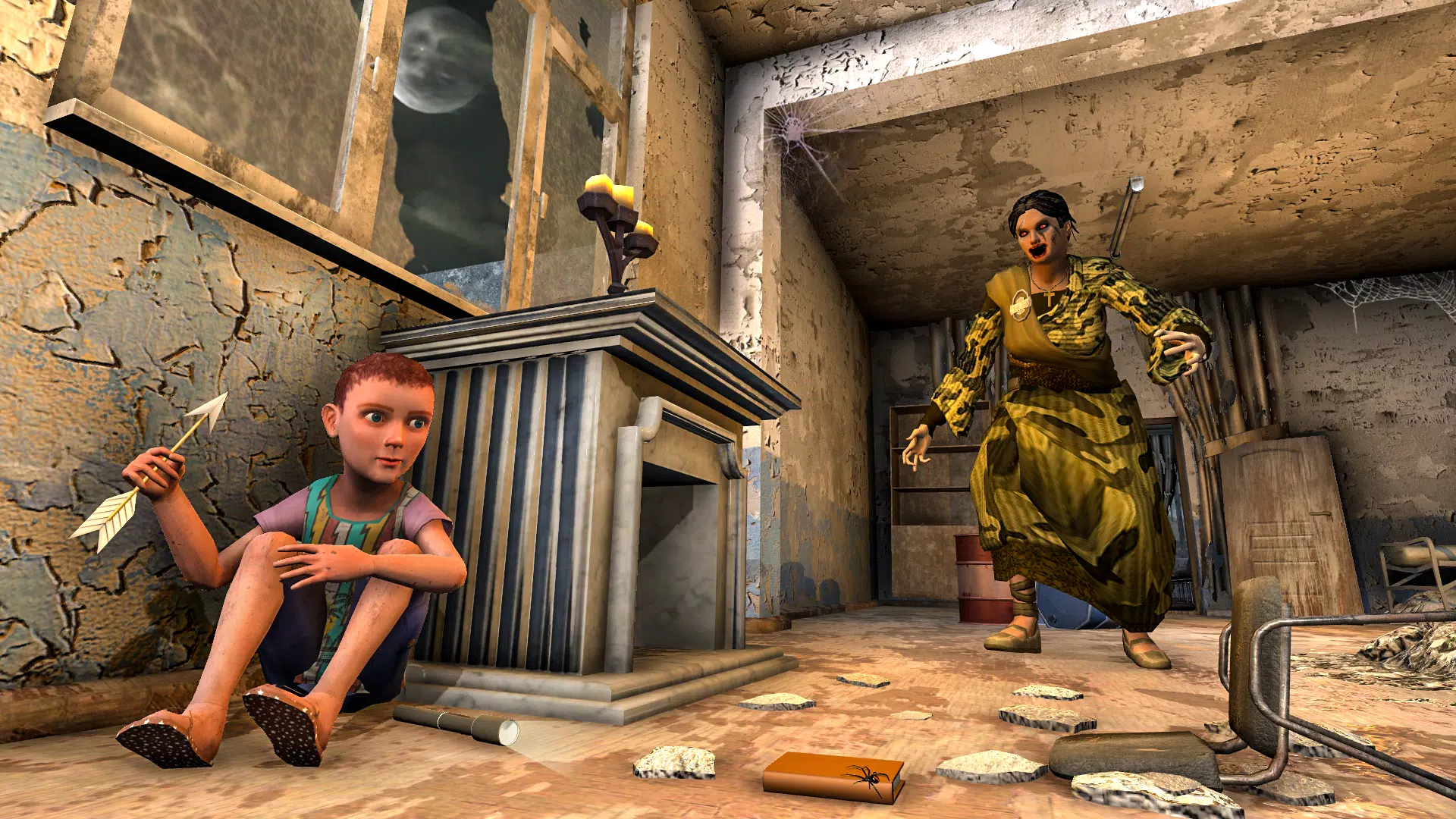 Army Granny Scary Ghost 3D スクリーンショット 0