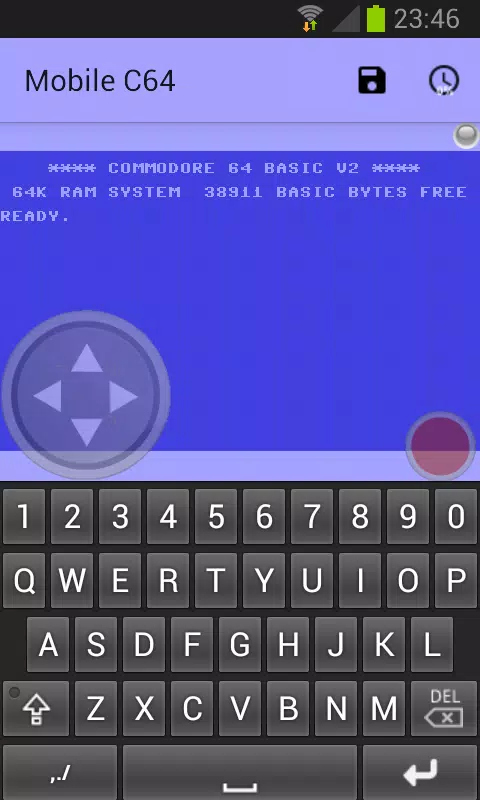 Mobile C64 Schermafbeelding 0