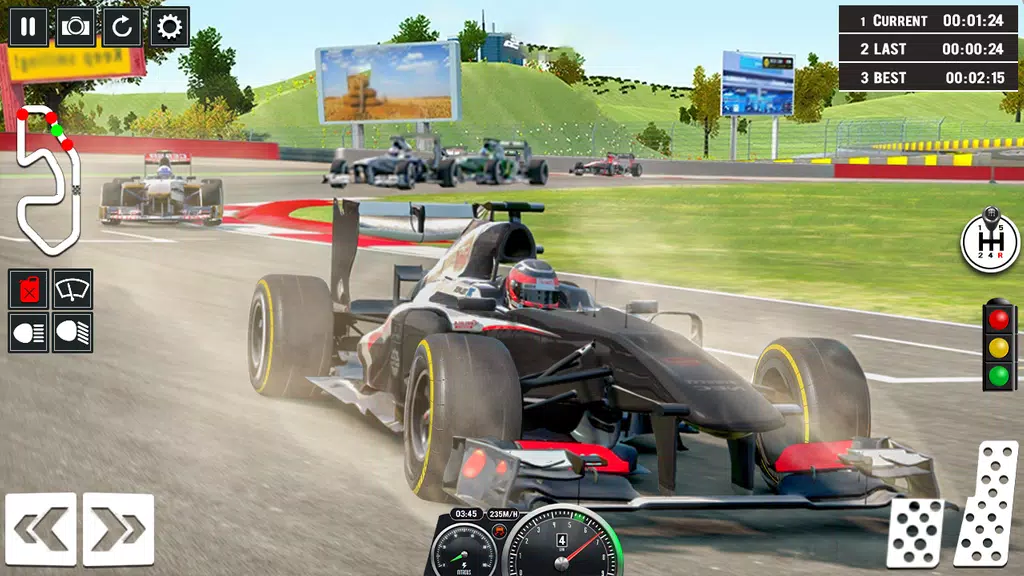 Formula Racing Car Racing Game ภาพหน้าจอ 1