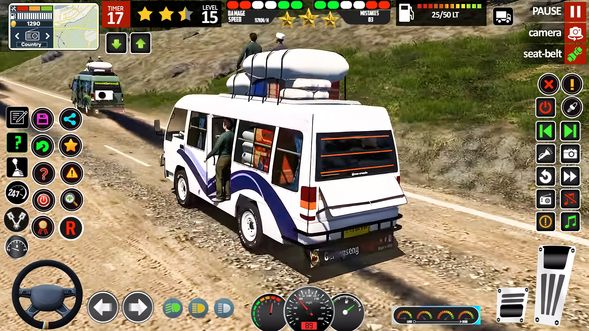 Mini Bus Game: Bus Driving 3D ภาพหน้าจอ 0