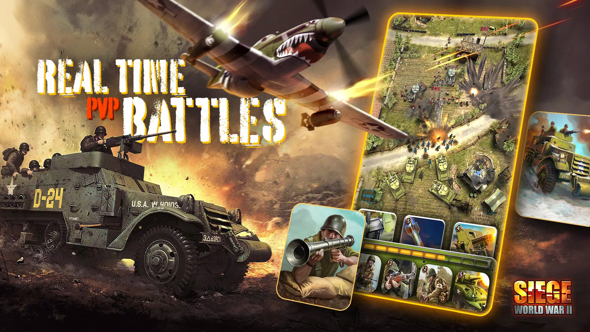 SIEGE: World War II应用截图第0张