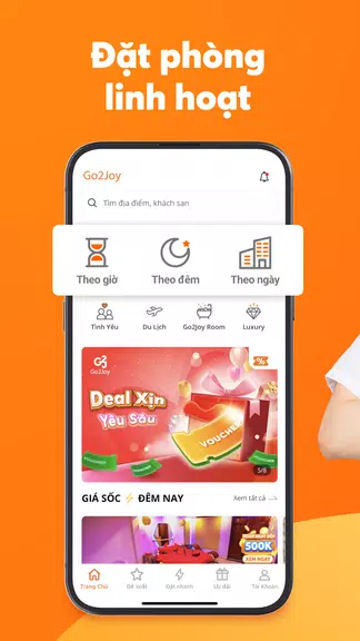 Go2Joy - Hourly Booking App স্ক্রিনশট 0