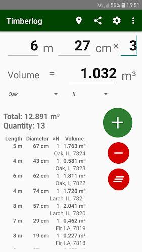 Timberlog - Timber calculator 스크린샷 3