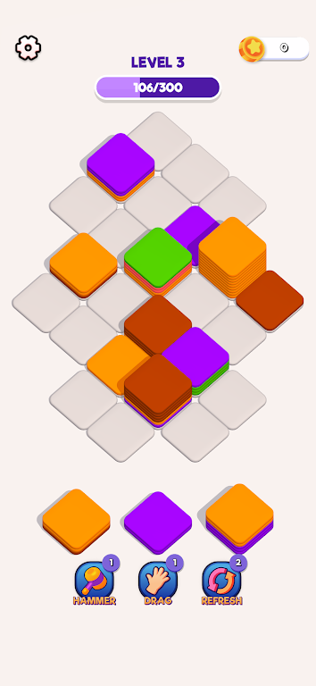 Block Sort 3D - ASMR Tile Sort Tangkapan skrin 3