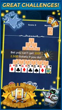 Pyramid Solitaire - Make Money Скриншот 3