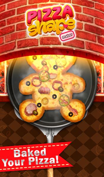 Shape Pizza Maker Cooking Game स्क्रीनशॉट 0