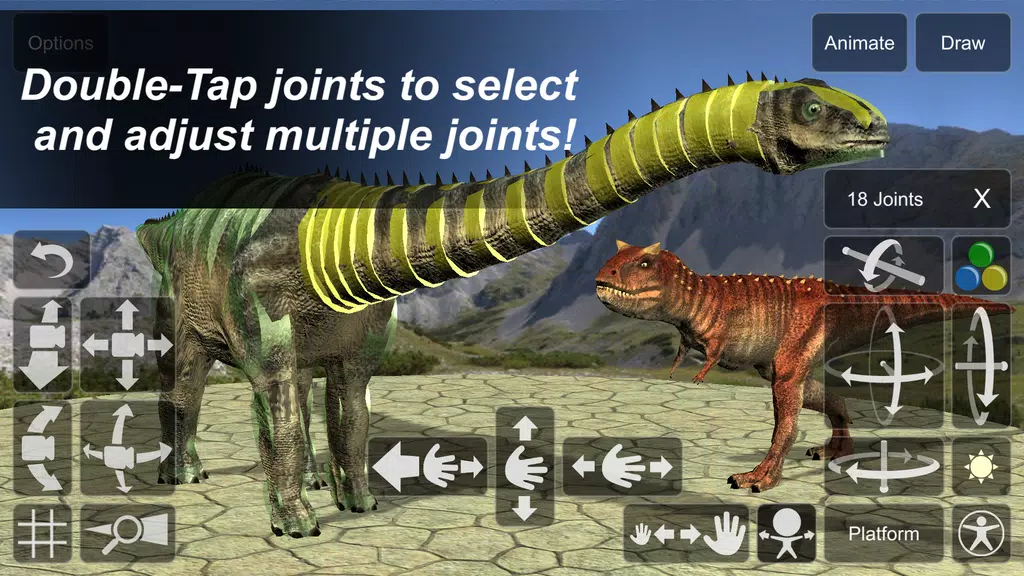 Dinosaur Mannequins Capture d'écran 0