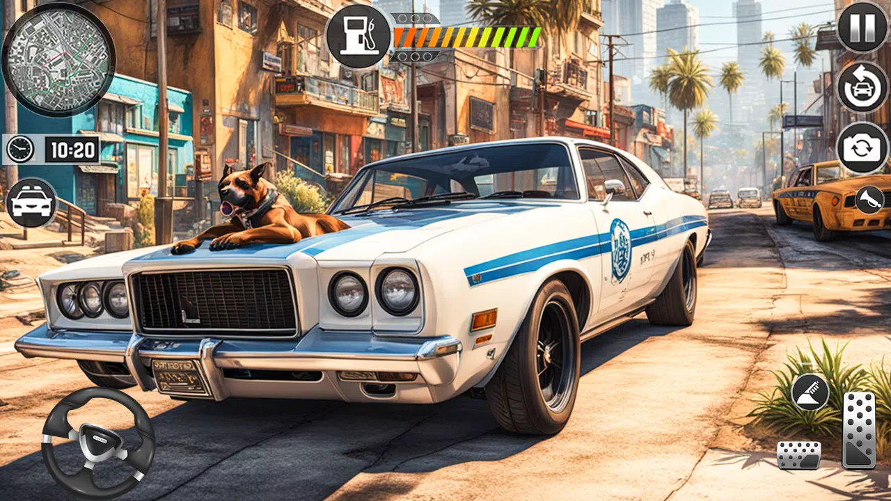 Luxury Police Car Parking Game Ekran Görüntüsü 3