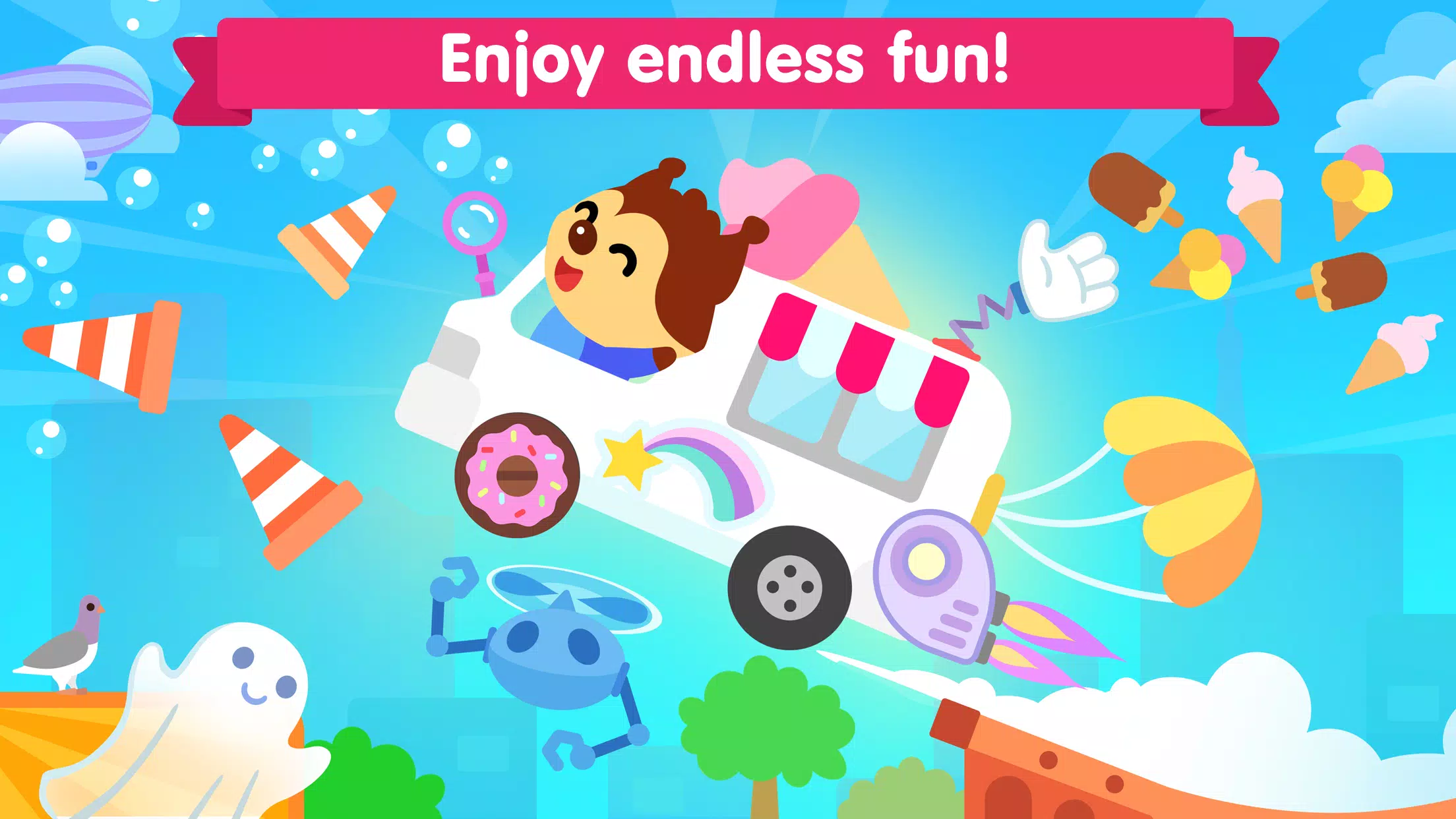 Car games for toddlers & kids ภาพหน้าจอ 2