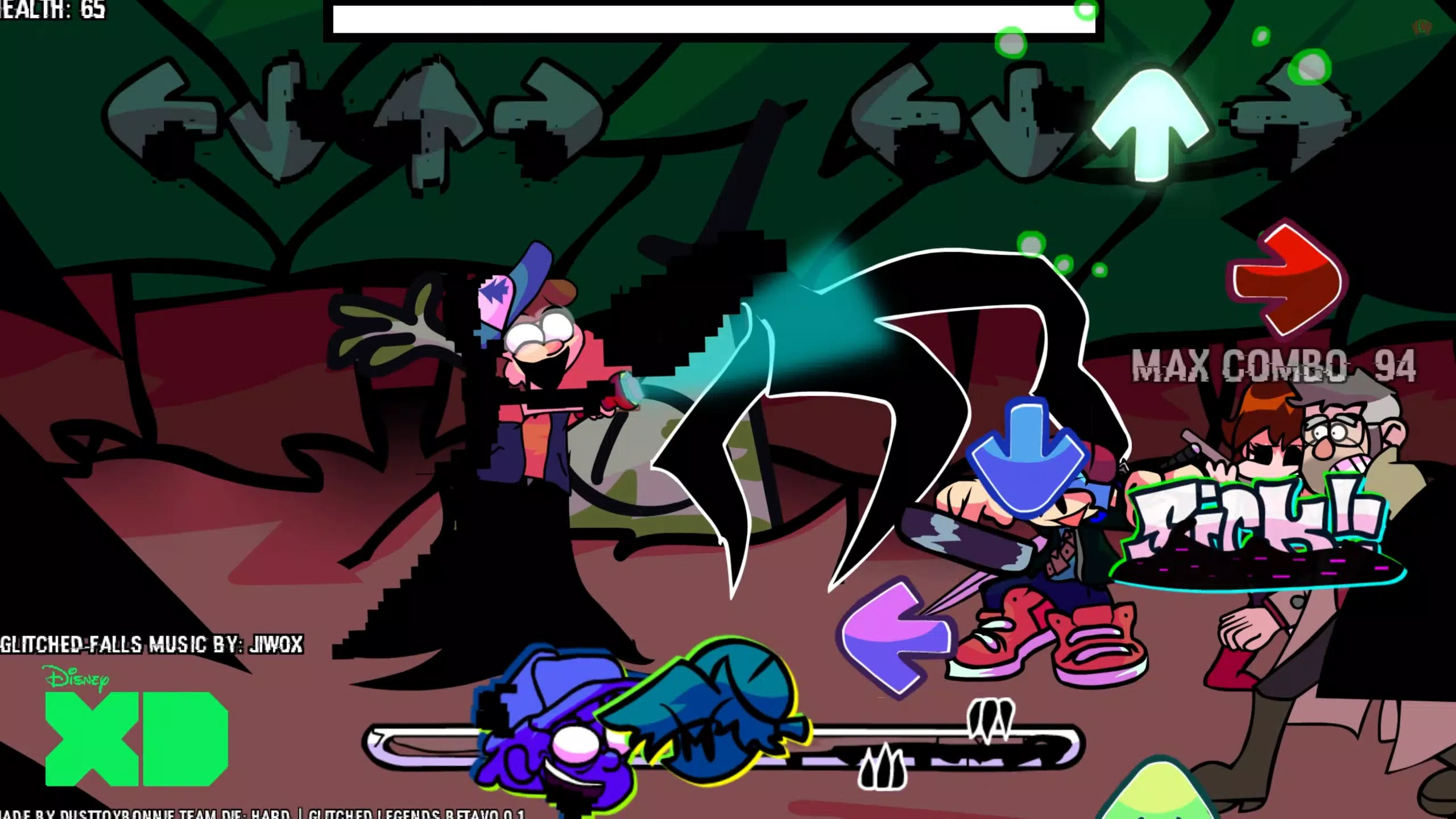 FNF Glitched legends Mod Tangkapan skrin 3