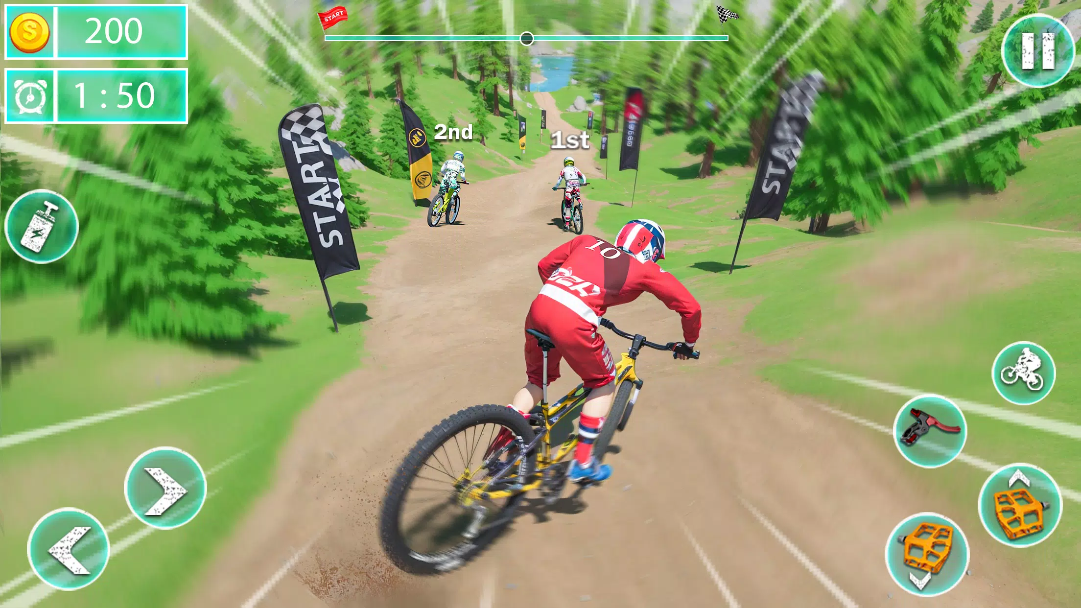 MTB Downhill: BMX Racer應用截圖第3張