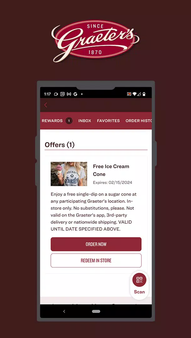 Graeter’s Ice Cream ဖန်သားပြင်ဓာတ်ပုံ 2