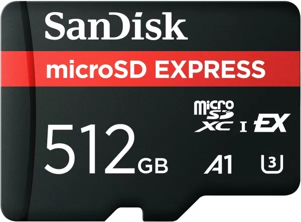 SanDisk 512GB microSD Express Card for Nintendo Switch 2