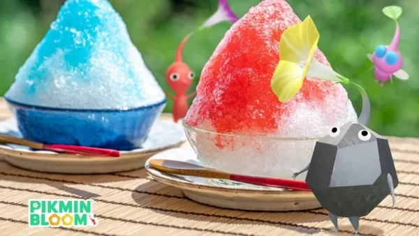 Pikmin Bloom представляет Pikmin в декоре «Дроблёный лёд»