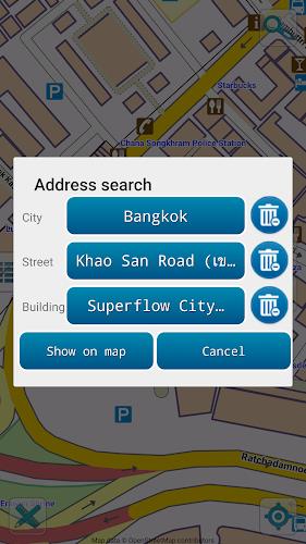 Map of Thailand offline应用截图第2张