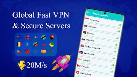 HookVPN Secure VPN Proxy 스크린샷 1