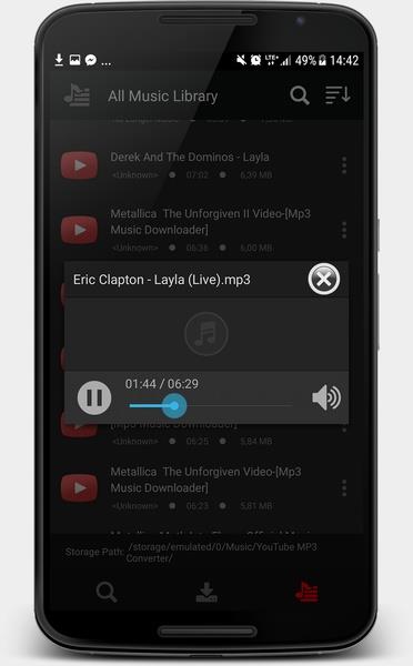 YouTube MP3 Converter Captura de pantalla 0